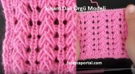 Susam Dalı Örgü Modeli