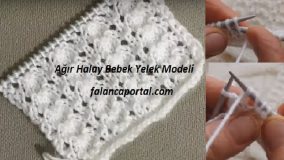 Ağır Halay Bebek Yelek Modeli