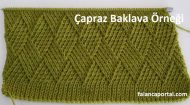 Çapraz Baklava Örneği