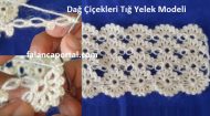 Dağ Çiçekleri Tığ Yelek Modeli