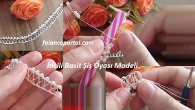 İncili Basit Şiş Oyası Modeli
