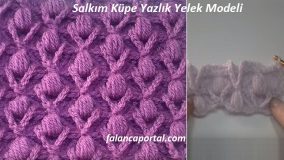 Salkım Küpe Yazlık Yelek Modeli