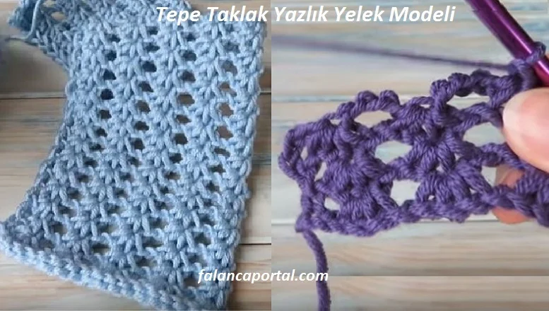 tepe taklak yazlık yelek modeli 1