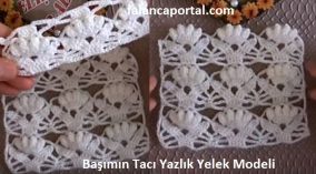 Başımın Tacı Yazlık Yelek Modeli