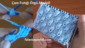 Çam Fıstığı Örgü Modeli