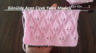 Gönülde Açan Çiçek Yelek Modeli