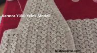 Karınca Yükü Yelek Modeli