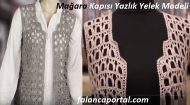 Mağara Kapısı Yazlık Yelek Modeli