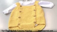 Tor Örgü Bebek Tulumu Yapılışı