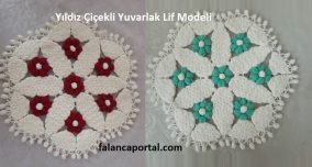 Yıldız Çiçekli Yuvarlak Lif Modeli