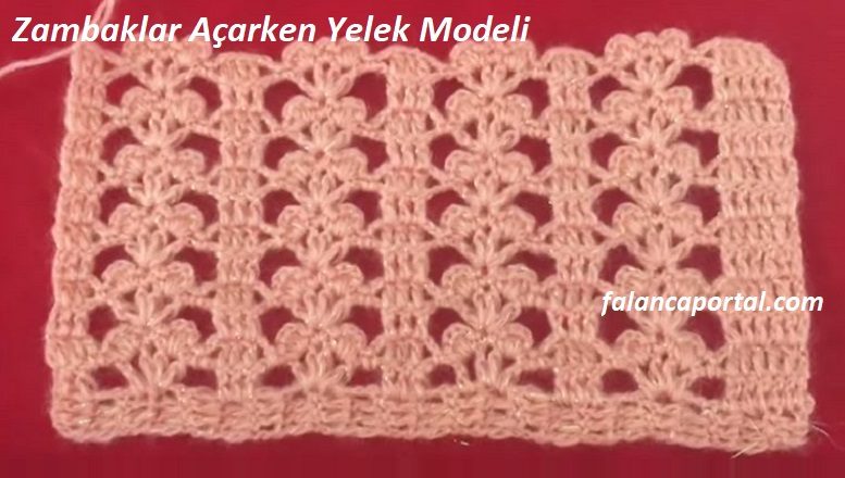 Zambaklar Açarken Yelek Modeli