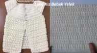 1 Yaş Tığ Kız Bebek Yelek