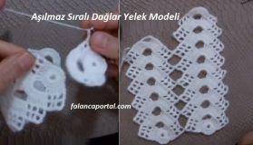 Aşılmaz Sıralı Dağlar Yelek Modeli