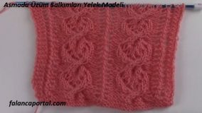 Asmada Üzüm Salkımları Yelek Modeli
