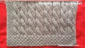 Birleşen Eller Örgü Modeli