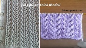 Çin Çatıları Yelek Modeli