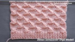 Dönen Semazenler Örgü Modeli