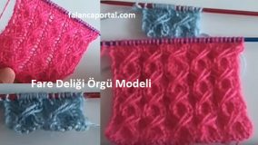 Fare Deliği Örgü Modeli