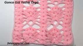 Gonca Gül Yazlık Örgü