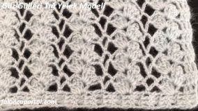 Güz Gülleri Tığ Yelek Modeli