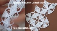 İçi Dolu Kutucuk Dantel Modeli