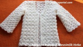 Kargacık Burgacık Mevsimlik Hırka
