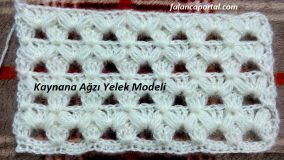 Kaynana Ağzı Yelek Modeli