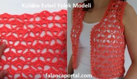 Kulübe Evleri Yelek Modeli
