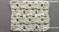 Meteor Yağmuru Örgü Modeli