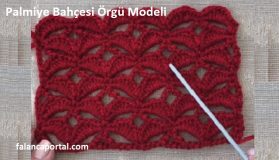 Palmiye Bahçesi Örgü Modeli