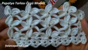Papatya Tarlası Örgü Modeli