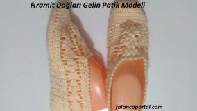 Piramit Dağları Gelin Patik Modeli