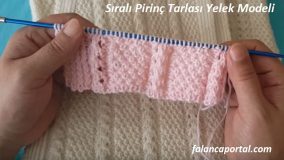 Pirinç Tarlası Yelek Modeli