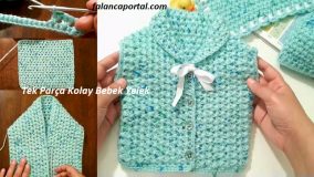 Tek Parça Kolay Bebek Yelek