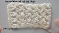 Yavru Örümcek Ağı Tığ Örgü