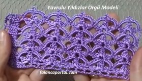 Yavrulu Yıldızlar Örgü Modeli