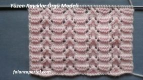 Yüzen Kayıklar Örgü Modeli