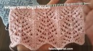 Yılbaşı Çamı Örgü Modeli