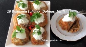 10 Dakikada Lahana Dolması Tarifi
