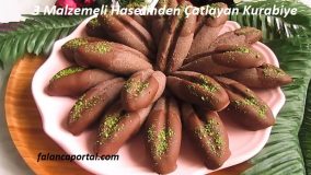 3 Malzemeli Çatlayan Kurabiye