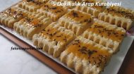 5 Dakikalık Arap Kurabiyesi