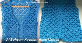 Al Bohçanı Kaçalım Yelek Modeli