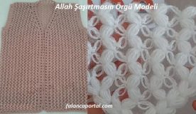 Allah Şaşırtmasın Örgü Modeli