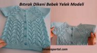 Bıtırak Dikeni Bebek Yelek Modeli