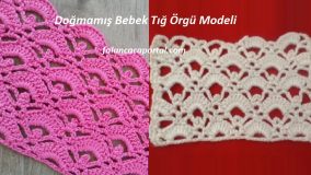 Doğmamış Bebek Tığ Örgü Modeli