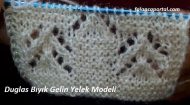 Duglas Bıyık Gelin Yelek Modeli