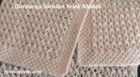 Durdurup Sorulan Yelek Modeli