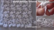 Güller Döktüm Yollarına Yazlık Örgü
