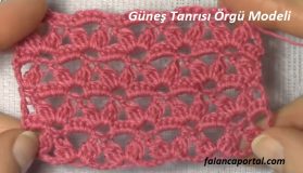 Güneş Tanrısı Örgü Modeli