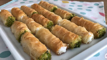Hiç Denenmemiş Muhallebili Burma Baklava Tarifi